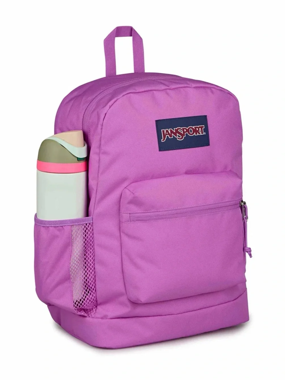 Jansport Cross Town Plus Everyday Backpack 17” in Digital Fuschia NWT